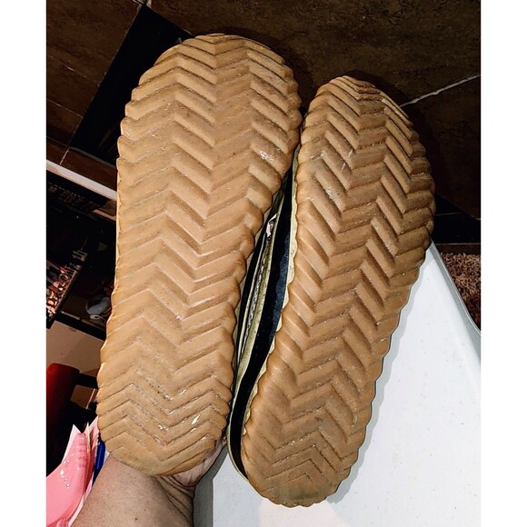 SOREL OUT N ABOUT Sz 7 Tan Distressed Leather Outdoor Rain Mud Ankle Duck Boots - Picture 7 of 9